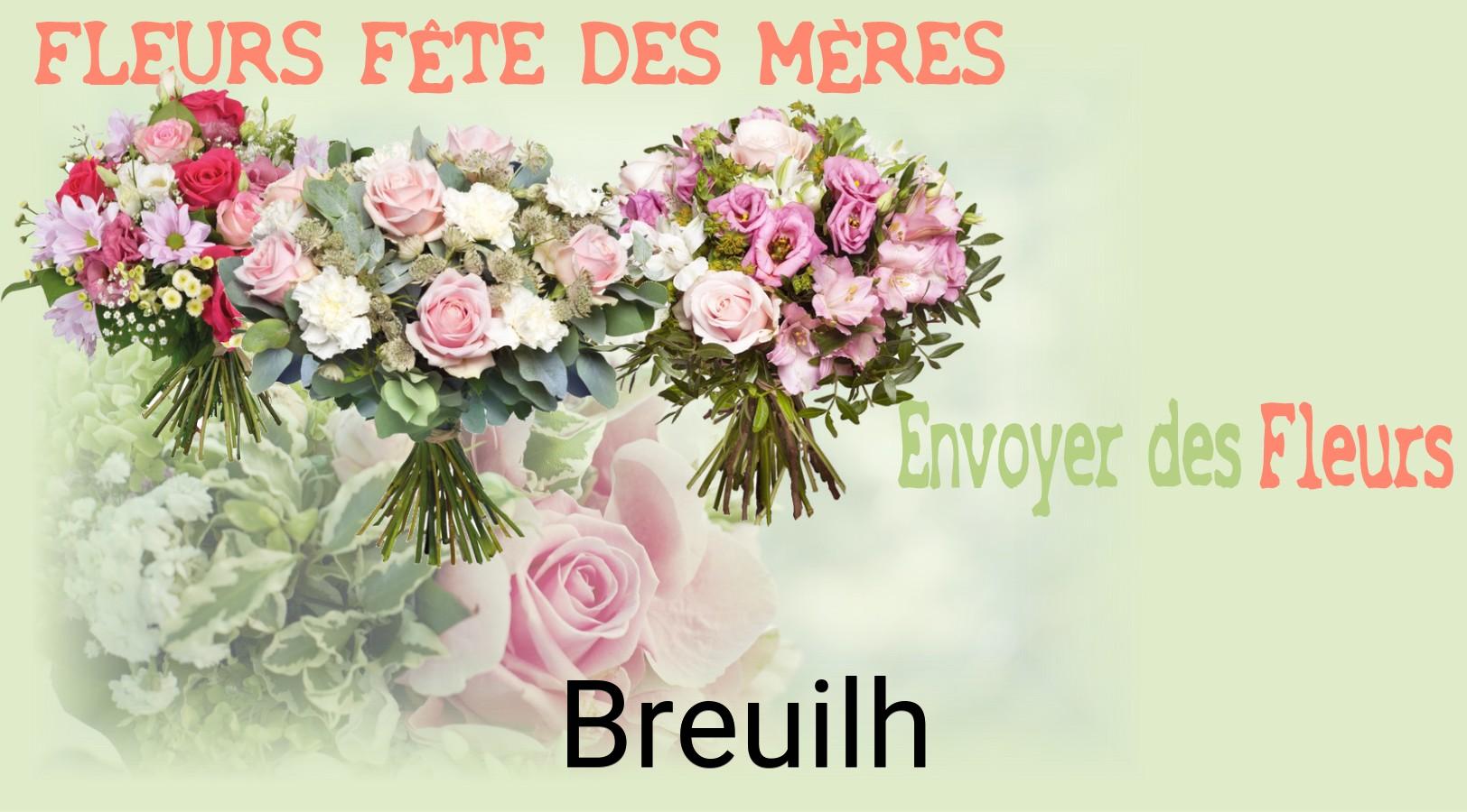 Bouquet de Fête des Mères livré à Breuilh
